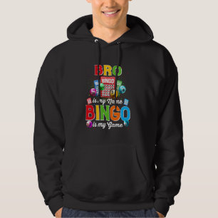 Bingo Funny Bro ist mein Name Bingo ist mein Spiel Hoodie