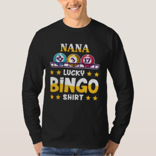Bingo für Oma Glücksbingo T-Shirt