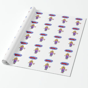 Bingo Geschenkpapier