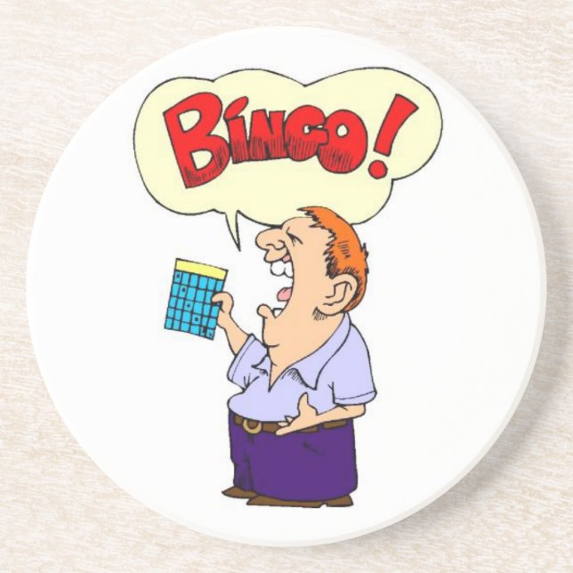 Bingo Getränkeuntersetzer (Vorne)
