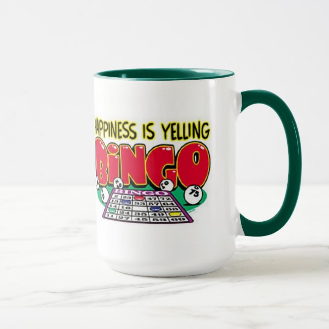 Bingo Gift Tasse (Rechts)