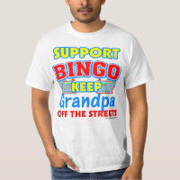 Bingo Grandpa Funny Saying