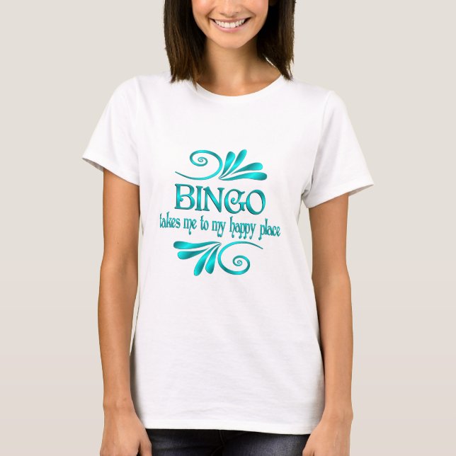 Bingo Happy Place T-Shirt (Vorderseite)