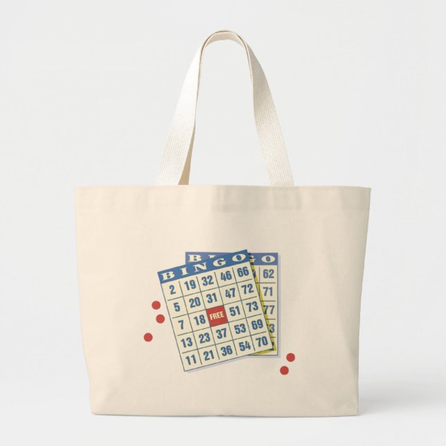 Bingo Jumbo Stoffbeutel (Vorne)