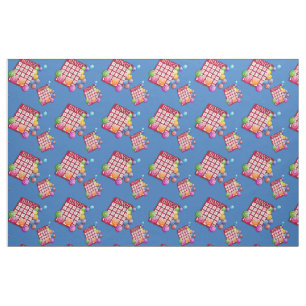 Bingo-Karten-Bingo-Bälle 2 (IRGENDEINE FARBE) Stoff