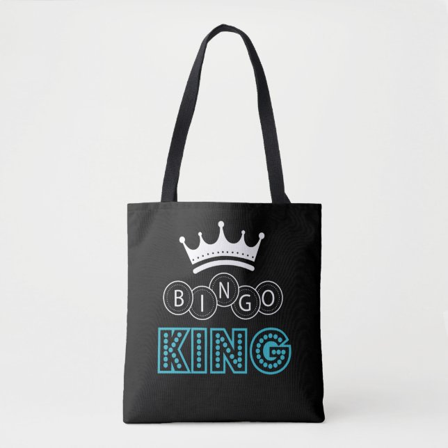Bingo King Witty Gambling Spaß Tasche (Vorderseite)