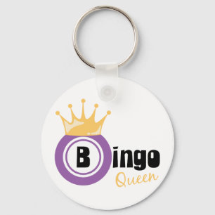 Bingo-Königin Schlüsselanhänger