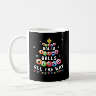 Bingo-Kugeln Bingo auf der ganzen Linie  Kaffeetasse