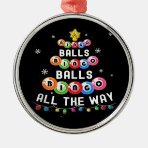 Bingo-Kugeln Bingo auf der ganzen Linie Ornament Aus Metall