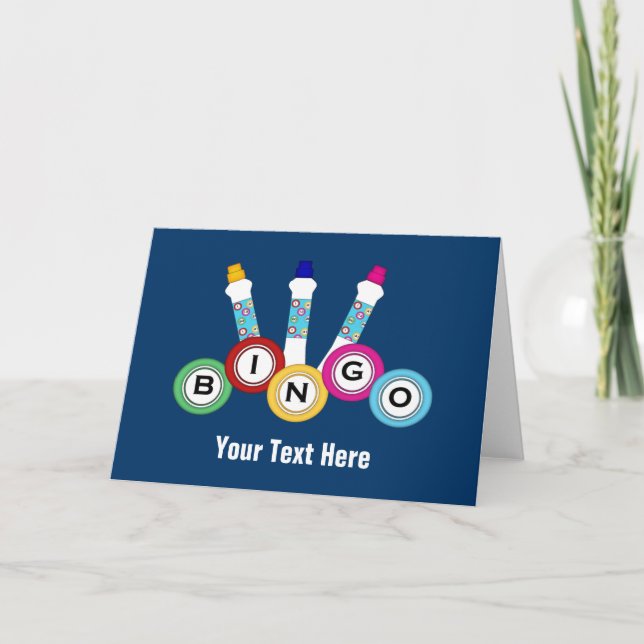 Bingo (kundengerecht) karte (Vorderseite)