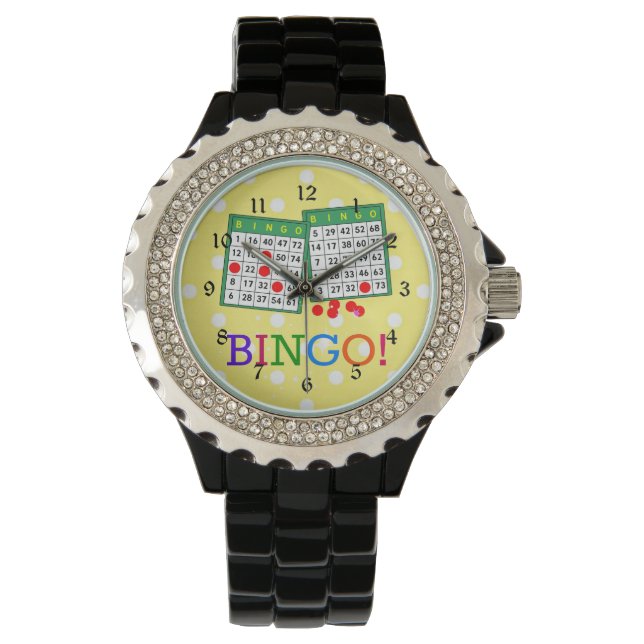 Bingo! Lasst uns Bingo spielen. Armbanduhr (Vorderseite)