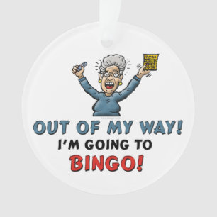 Bingo-Liebhaber Ornament
