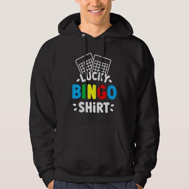 Bingo Lucky Bingo Shirt_1 Hoodie (Vorderseite)