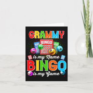 Bingo Lustige Grammy Ist Mein Name Bingo Ist Mein Karte