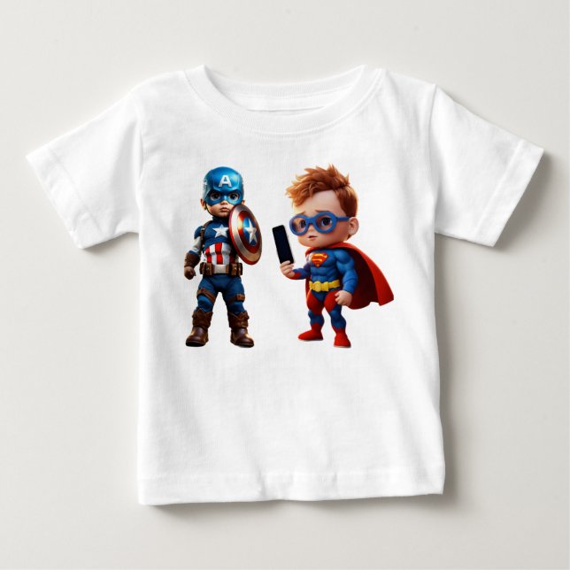 BINGO Marvel Heroes T - Shirt für Kinder und Säugl (Vorderseite)