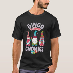 Bingo mit meinen Gnomen Frauen Männer Funny Bingo T-Shirt