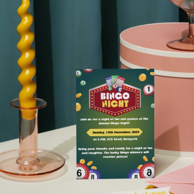 Bingo Night Einladungen (Von Creator hochgeladen)