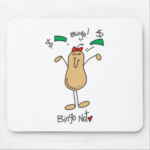 Bingo Nut T-Shirts und Geschenke Mousepad