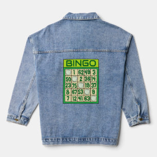 Bingo Personalisiert Jeansjacke