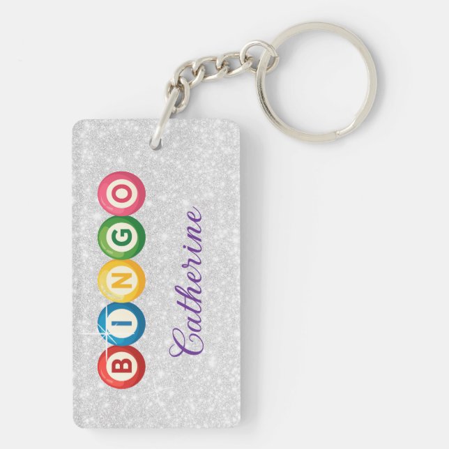 Bingo Personalized Keychain (Dos)