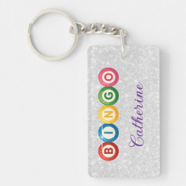 Bingo Personalized Keychain Schlüsselanhänger