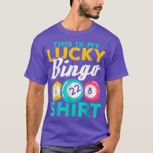 Bingo Player Das ist mein glücklicher Bingo Funny T-Shirt
