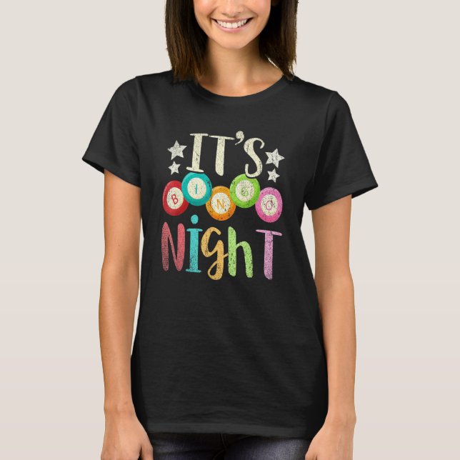 Bingo Player Gamble Bingo Night Gambling Lotterie  T-Shirt (Vorderseite)