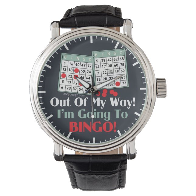 Bingo Players Armbanduhr (Vorderseite)