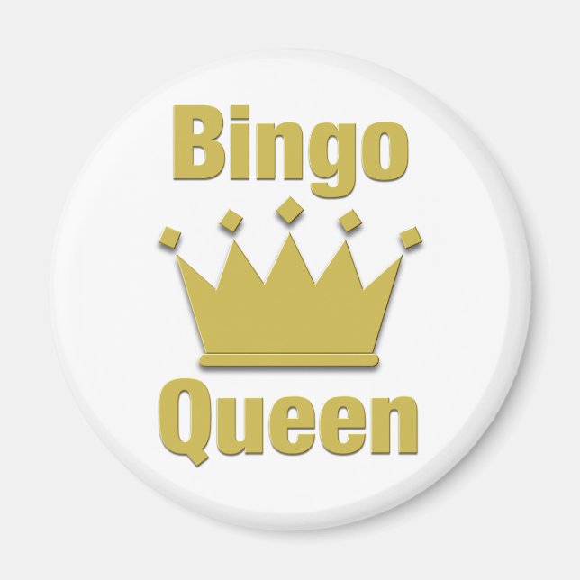 Bingo Queen Magnet (Vorne)