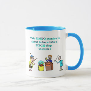 Bingo schlecht gegangen tasse