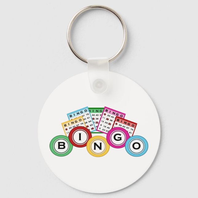 Bingo Schlüsselanhänger (Vorderseite)