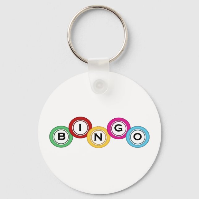 Bingo Schlüsselanhänger (Vorderseite)