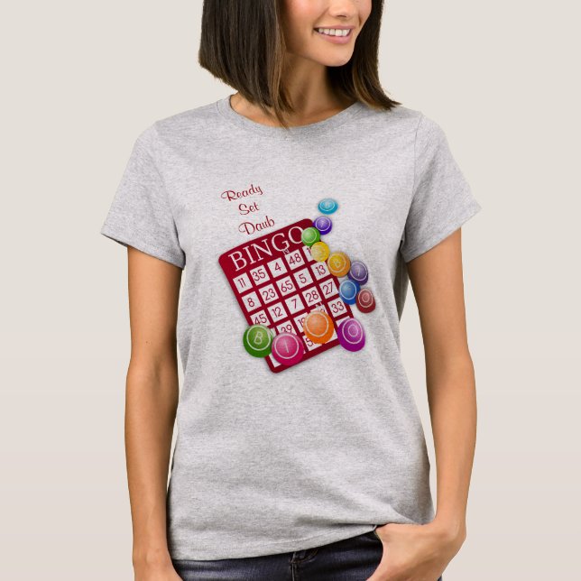 Bingo-Shirt  T-Shirt (Vorderseite)