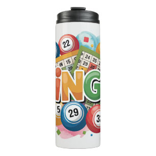 Bingo-Spaß Thermosbecher