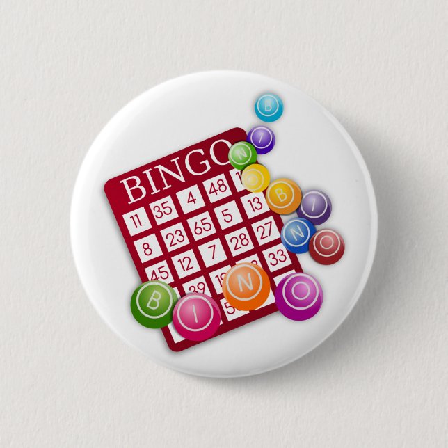 Bingo-Spiel Button (Vorderseite)