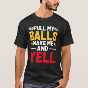 Bingo-Spieler-Design Bingo-Ansager Glücksspiel Bin T-Shirt