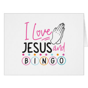Bingo Spieler Jesus Faith Christlich Ich Liebe Jes