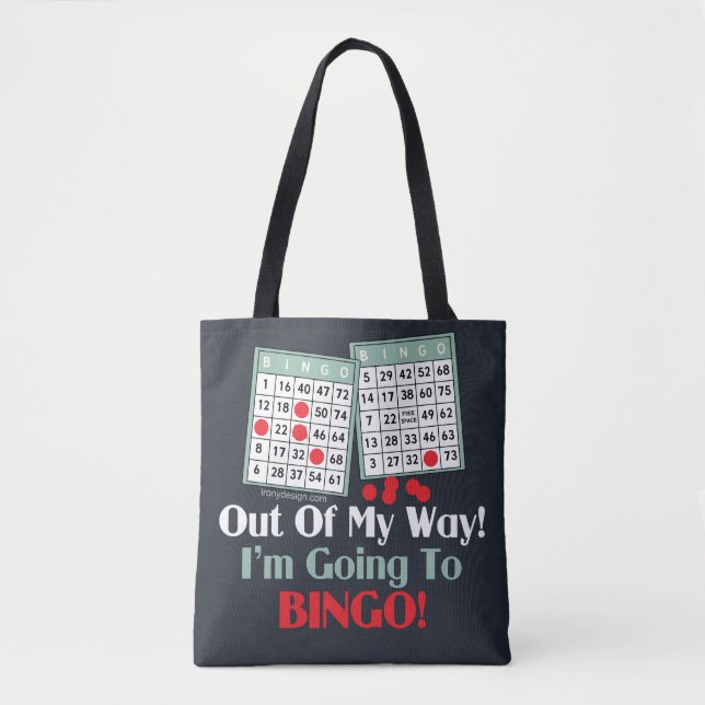 Bingo-Spieler Tasche (Vorderseite)