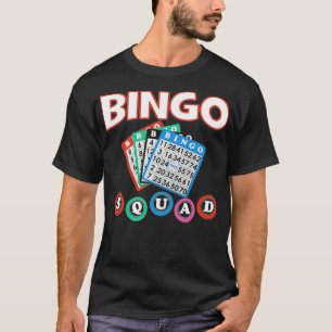 Bingo Squad Design für Wo & Scherz - T-Shirt