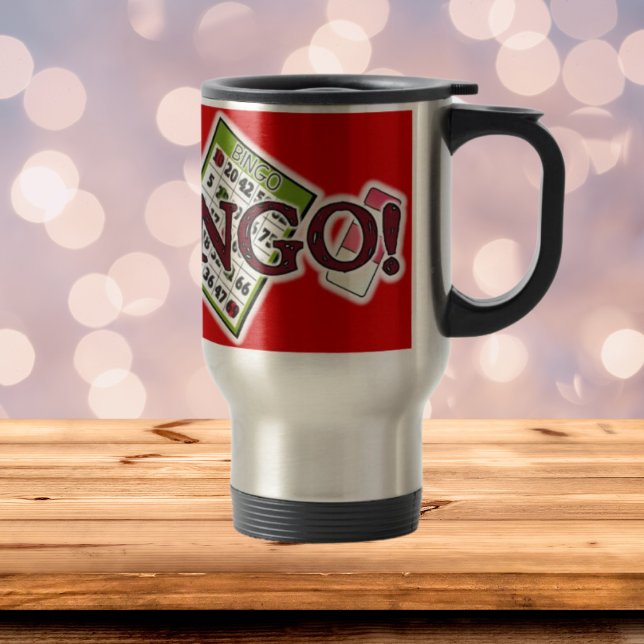 Bingo Travel Mug Reisebecher (Von Creator hochgeladen)