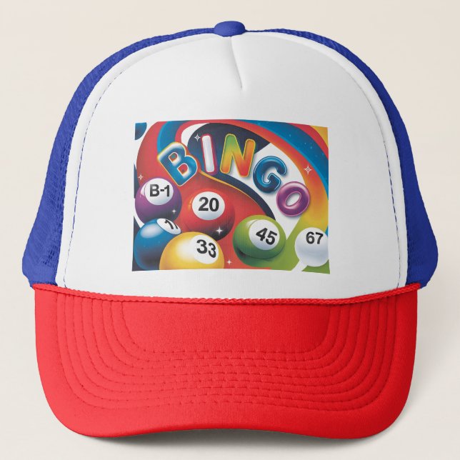 Bingo Truckerkappe (Vorderseite)