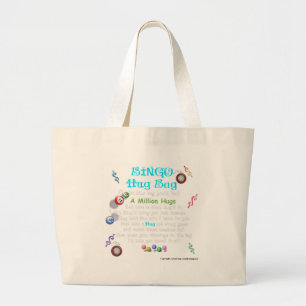 Bingo-Umarmungs-Tasche Jumbo Stoffbeutel