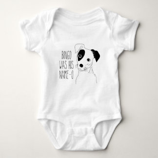 Bingo war sein Name-O Baby Strampler