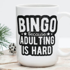 Bingo, weil Ehebruch schwer ist | Funny Bingo Kaffeetasse