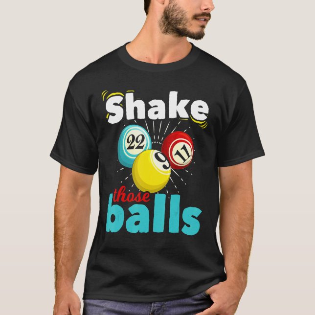 Bingo Winner Lottery Bingo Player Gambling Bingo T-Shirt (Vorderseite)