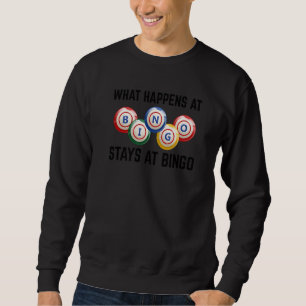 Bingo Women Bingo Spieler Game Sweatshirt