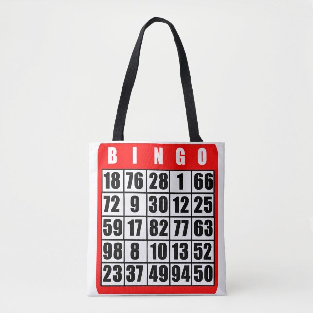 Bingokarte Tasche (Vorderseite)