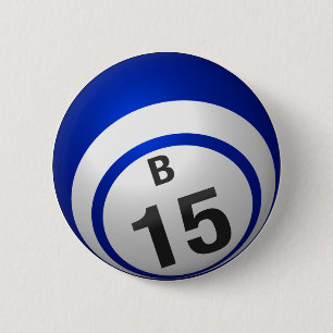 Bingoknopf B 15 Button