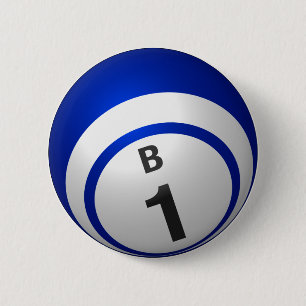 Bingoknopf B 1 Button