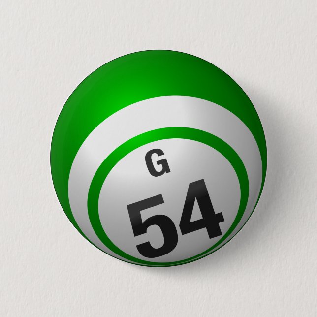 Bingoknopf G 54 Button (Vorderseite)